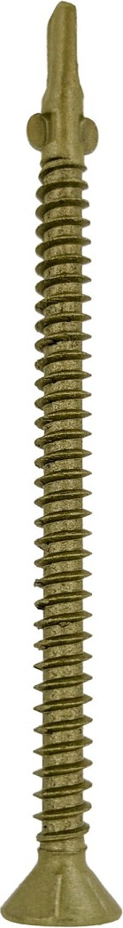 Шуруп Finka Wing Screws С крыльчаткой флюгель 4.8x75 со сверлом TORX25 (150шт, Golden Ruspert) — фото 2