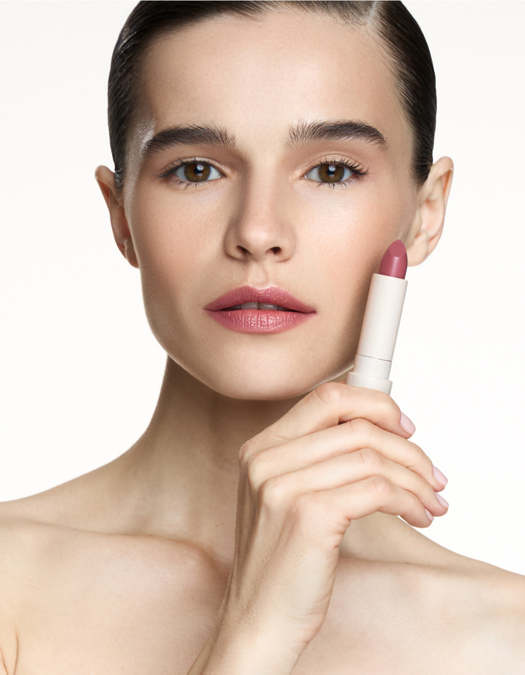 Помада для губ Shik Satin Lipstick тон 03 Mauve — фото 3