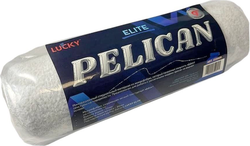 Валик малярный Lucky Tape Pelican Elite 230х38мм 9" / 259909