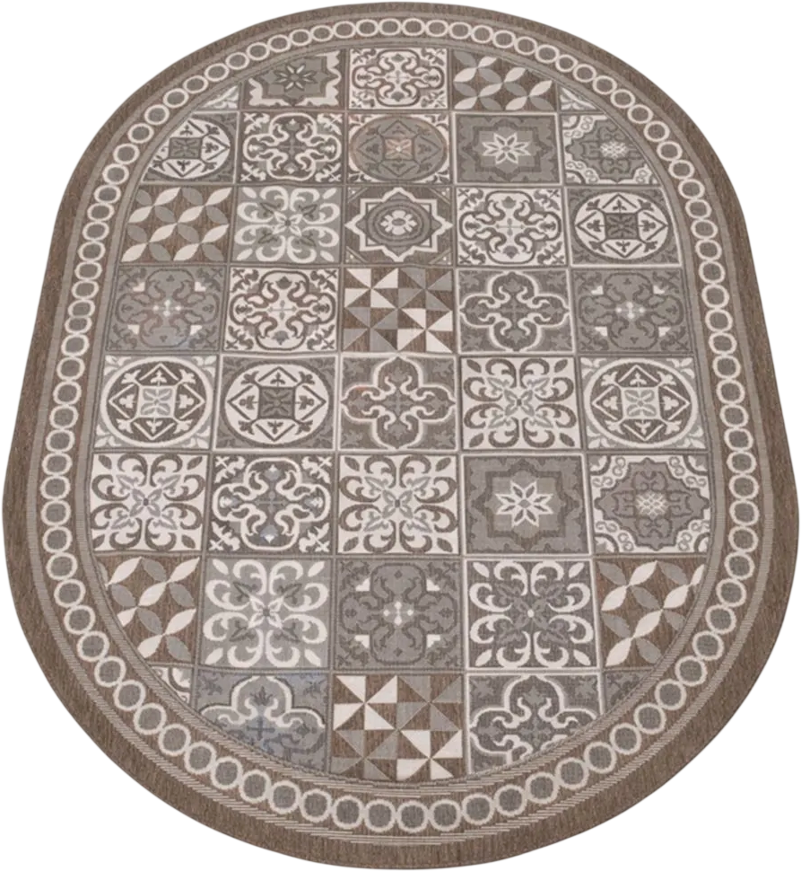 Циновка Белка Флурлюкс 50219 50422 Овал (1.4х2)