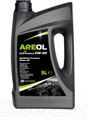Моторное масло Areol Eco Protect 5W40 / 5W40AR062 (5л)