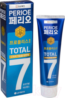 Зубная паста Perioe Комплексного действия Total 7 Original (120мл)