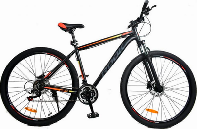 Велосипед ROOK MA261D Disk ALU (26, серый/оранжевый, разобранный, в коробке)