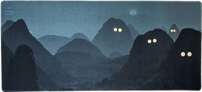 Коврик для мыши Lorex Cyber Big. See Something / LXMSPCB-SSM (синий)