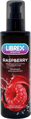 Лубрикант-гель LIBREX Incentive Малина на водной основе (200мл)