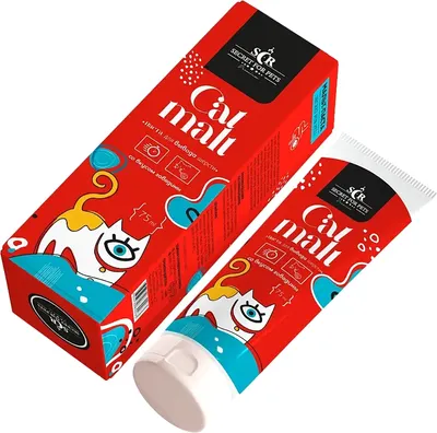 Кормовая добавка для животных Secret for Pets Паста для вывода шерсти Говядина (75мл)