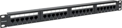Патч-панель EKF Teracom TRC-PPNL-5EUTP-1U24