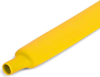 Трубка термоусаживаемая КВТ ТУТнг-LS-50/25 / 102207 (желтый)