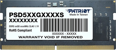 Оперативная память DDR5 Patriot PSD532G56002S