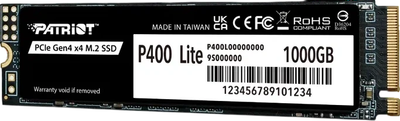 SSD диск Patriot P400 Lite 1TB (P400LP1KGM28H)