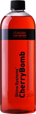 Автошампунь Shine Systems CherryBomb Shampoo / SS958 (750мл)