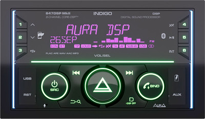 Бездисковая автомагнитола AURA Indigo 847DSP MkII