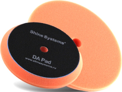 Полировальный круг Shine Systems DA Foam Pad Orange / SS558 (130мм)