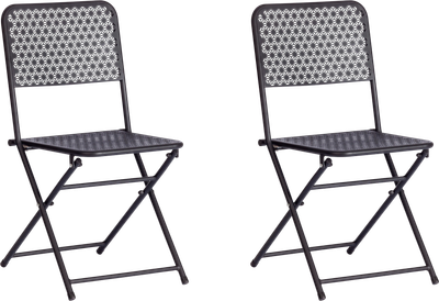 Комплект стульев складных Tetchair Secret De Maison Villa (2шт, черный)
