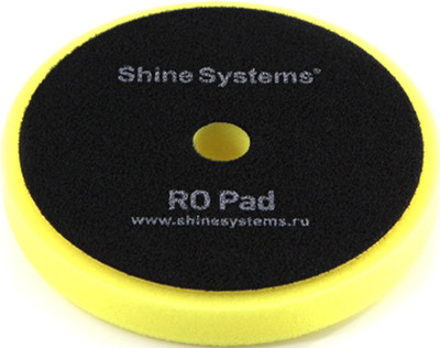 Полировальный круг Shine Systems RO Foam Pad Yellow / SS545 (155мм)