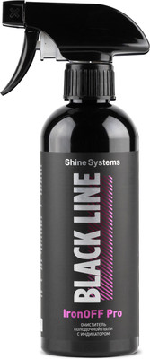 Очиститель дисков Shine Systems Black Line IronOFF Pro / SSBL991 (400мл)