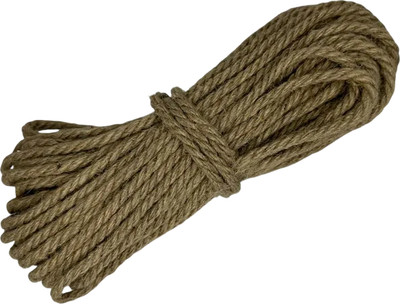 Веревка хозяйственная Мегакорд Джутовая 6мм 20м / 011257