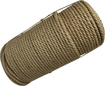 Веревка хозяйственная Мегакорд Джутовая 8мм 100м / 011261