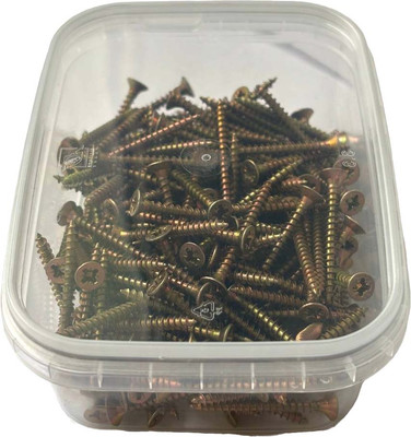 Саморез MFIX Универсальный 3.5х20 желтый цинк (200шт, контейнер)