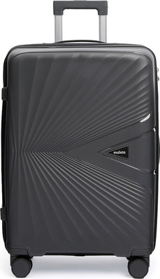 Чемодан на колесах Maleta PP-53 (M, темно-серый)