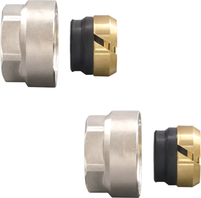 Набор евроконусов для коллектора HuchEnTEC Соединитель для декоративных трубок 15х3/4" / HE11170 (2шт)