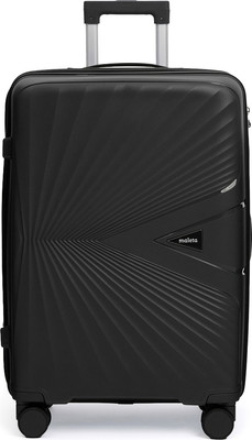 Чемодан на колесах Maleta PP-53 (M, черный)