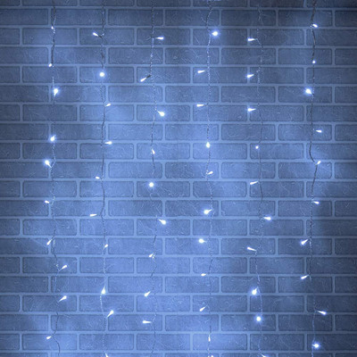 Световой занавес VEGAS 55247 (1x2м, белый)