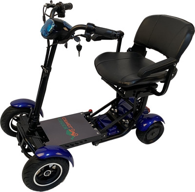 Электроскутер Green Camel Кольт 801 FAT 36V 15.6Ah 2x400W (синий)