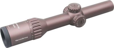 Оптический прицел Vector Optics Continental 1-6x24 Tactical сетка BDC VEC 30мм FDE (красный)