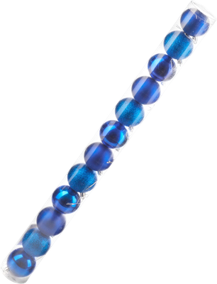 Набор шаров новогодних Ausini VT25-04001-4 (синий, 12шт)