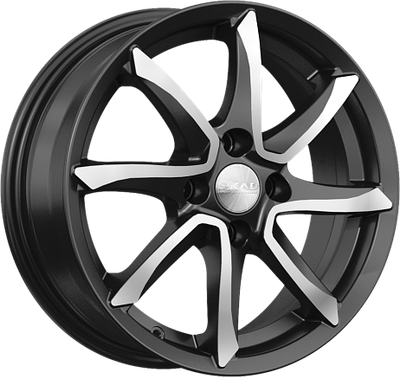 Литой диск SKAD Осака 15x6" 4x100мм DIA 60.1мм ET 50мм Алмаз бархат новый