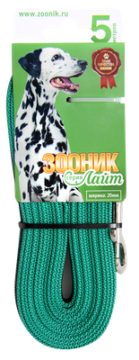 Поводок ZOONIK Лайт / 11456-1 (зеленый)