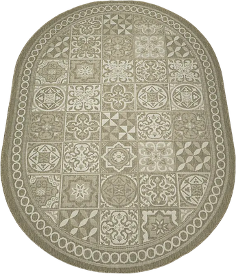 Циновка Белка Флурлюкс 50319 50522 Овал (0.8х1.5)