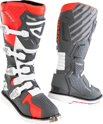 Мотоботы Acerbis X-Race 0024359.347.039 (р.39, красный/серый)