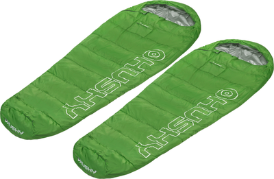 Спальный мешок Sundays Husky ZC-SB101 (2шт, зеленый/темно-синий)