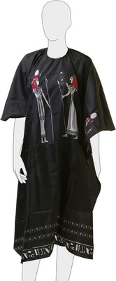 Накидка парикмахерская Dewal Египет AP10A35 (черный)