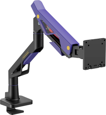Кронштейн для монитора Ultramounts UM741BP (черный/фиолетовый)