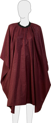 Накидка парикмахерская Dewal Буквы AF03Red (бордовый)