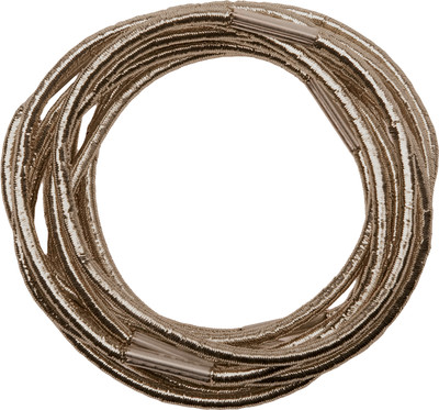 Набор резинок для волос Dewal RE043 (10шт, коричневый)