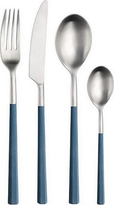 Набор столовых приборов Pinti Inox Hive Blue 2LN0Y091 (24пр)