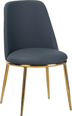 Стул Arvento Кастелло DC-151G (графит/золото)