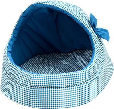 Домик для животных ZOONIK С бантиком / 22185-1 (бирюзовый)