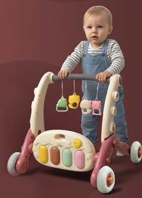 Ходунки-каталка Bubago Buzzle BG 184-1 (коралловый)