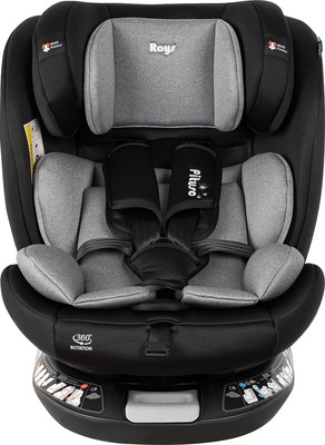 Автокресло Pituso Roys+ / G406-BL-GR  (черный/серый)