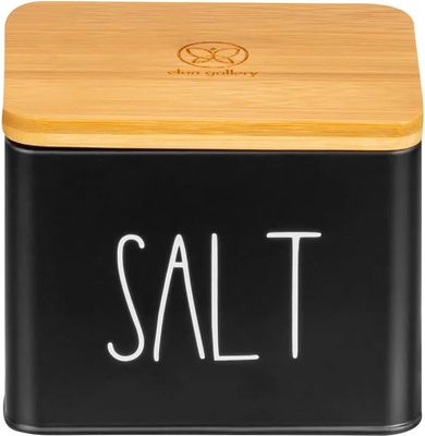 Емкость для хранения Elan Gallery Соль / 240457 (черный)