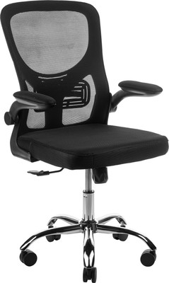 Кресло офисное Mio Tesoro Ноэми (черный/хром)