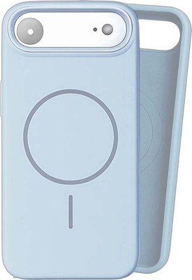 Чехол-накладка Bingo Silicone Magnetic для iPhone 17 Air (голубой)