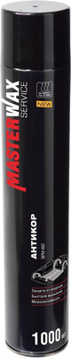 Антигравий MasterWax Service Каучуковый с эффектом шагрени 314 / MW031402 (1л, черный)