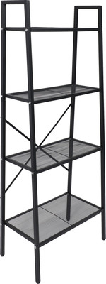 Стеллаж AksHome Aurora 60x35x151мм (черный)