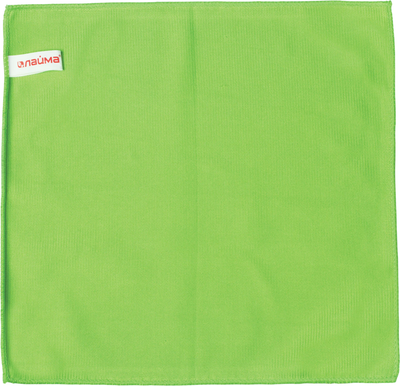 Салфетка хозяйственная Laima Для стекла и зеркал / 603933 (зеленый)